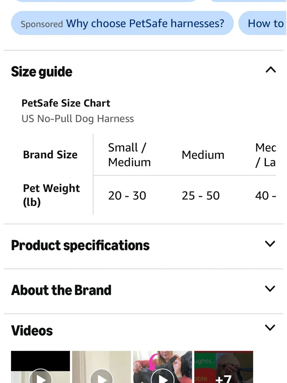 PetSafe Ocean Teal and Black No-Pull Dog Harness
